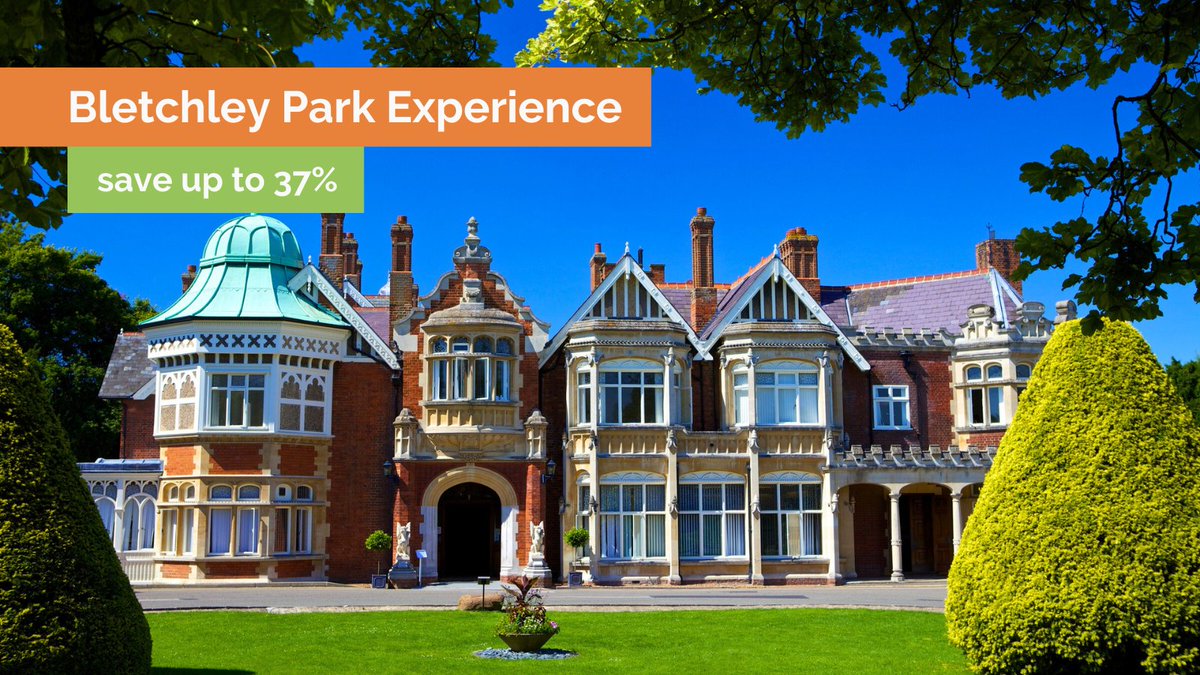 Exclusive to Great Little Breaks | Save 37% | Explore Bletchley Park, once the top-secret home of the World War Two Codebreakers, now one of the UK’s top travel experiences. The break also includes a 2 night stay at the historic Villiers Hotel.

Book here: greatlittlebreaks.com/deals/3248/ble…