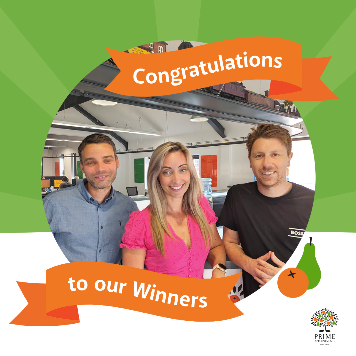 🎉 Celebrating #Success and #Team Spirit! Meet this month's winners - Laura, Simon and Mitchell! Who worked incredibly hard in this month's internal sales #competition, earning themselves well-deserved vouchers 🌟

Well done team! 🥳

#teambuilding #friendly #competition