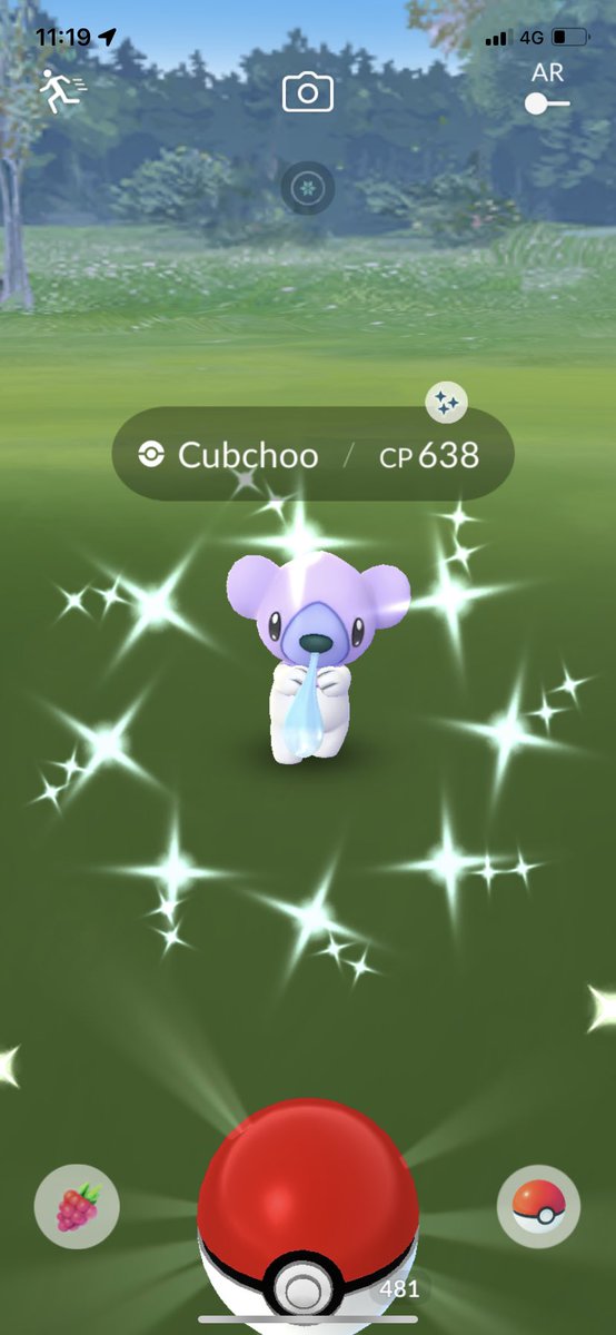 I got a shiny Cubchoo. It's so cute✨
色違いのクマシュンをゲットしました✨とっても可愛いです🐻‍❄️🥺✨
#PokemonGO