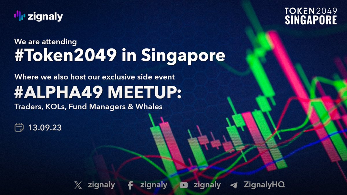 ZIGChain's tweet photo. We are attending #Token2049 and hosting an exclusive side event #Alpha49 here in Singapore!

Meet us to discover how Zignaly is disrupting the Social Investment landscape.

#ZIG #ZIGNALY #Singapore #TOKEN2049Week https://t.co/NRaUhZKKfk
