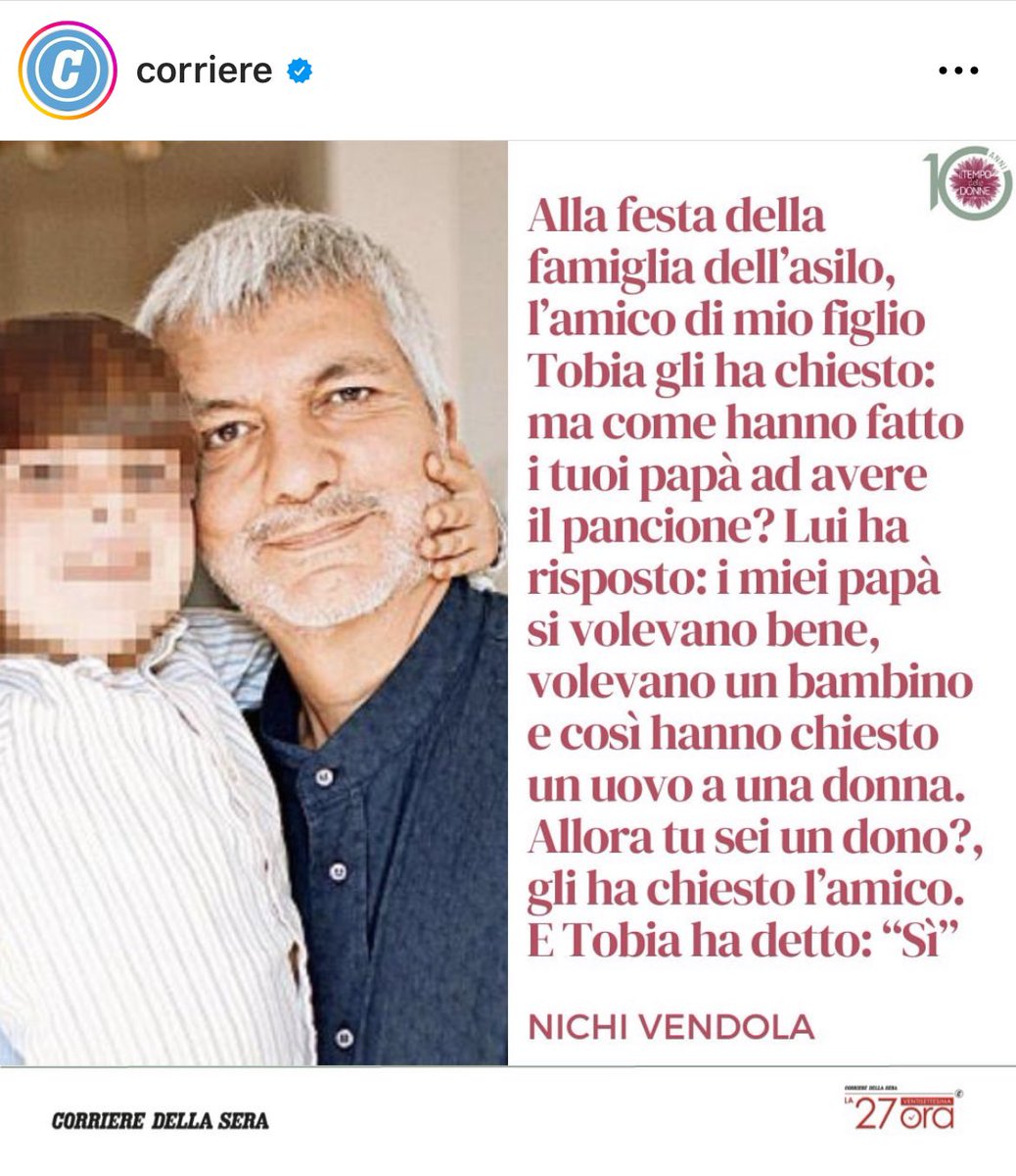 Ora si chiama “dono”?

La cosa più triste è che il piccolo Tobia non conoscerà mai l’amore di una mamma. 
#uteroinaffitto