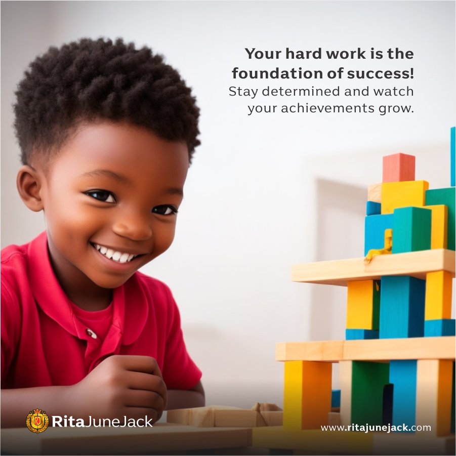 ritatheauthor's tweet photo. Your hard work is the foundation of success! Stay determined and watch your achievements grow.

#RitaJuneJack #RitatheAuthor #StayDetermined https://t.co/O5dSFf1s1g