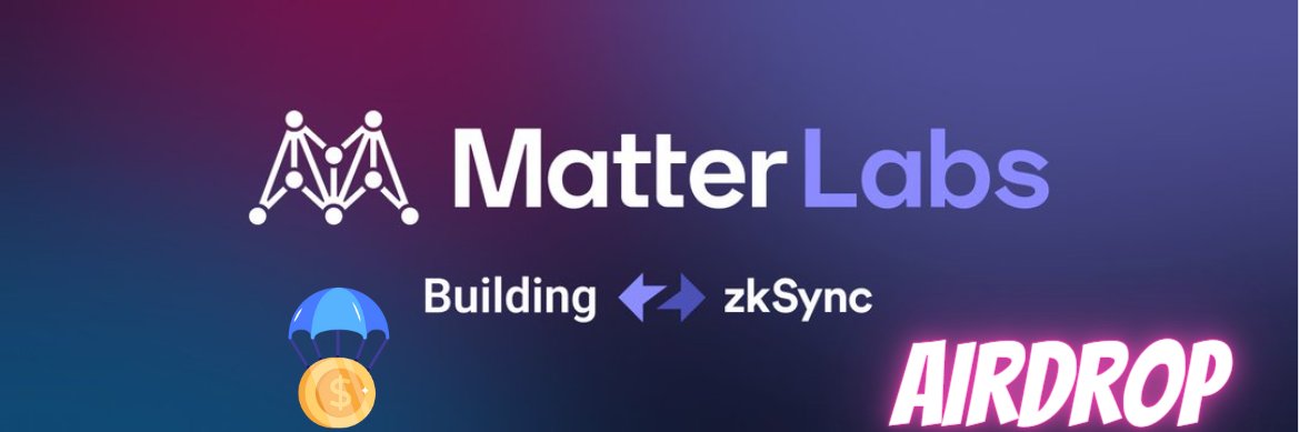😱🪂 Zksync #Airdrop Is Too Close to Get The Minimum 3000$-10000$

💸 You Shouldn't Miss This Hidden Criteria

🧧Join Tg For Alpha(α) #Airdrops -  s.id/Alpha_Airdrops

Like❤️   RePost🔁   Follow💸

🧵👇Follow This Guide