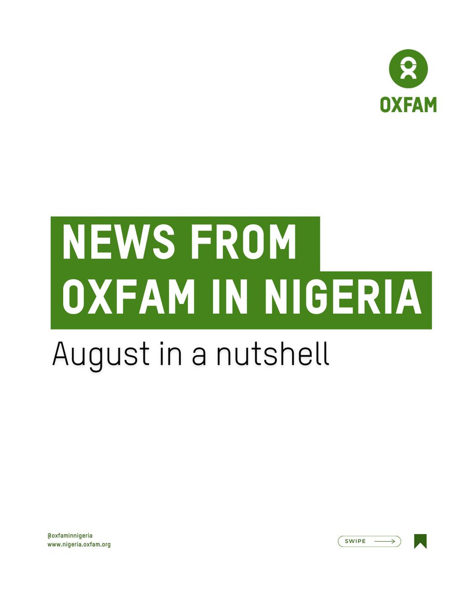 Oxfam in Nigeria tweet media