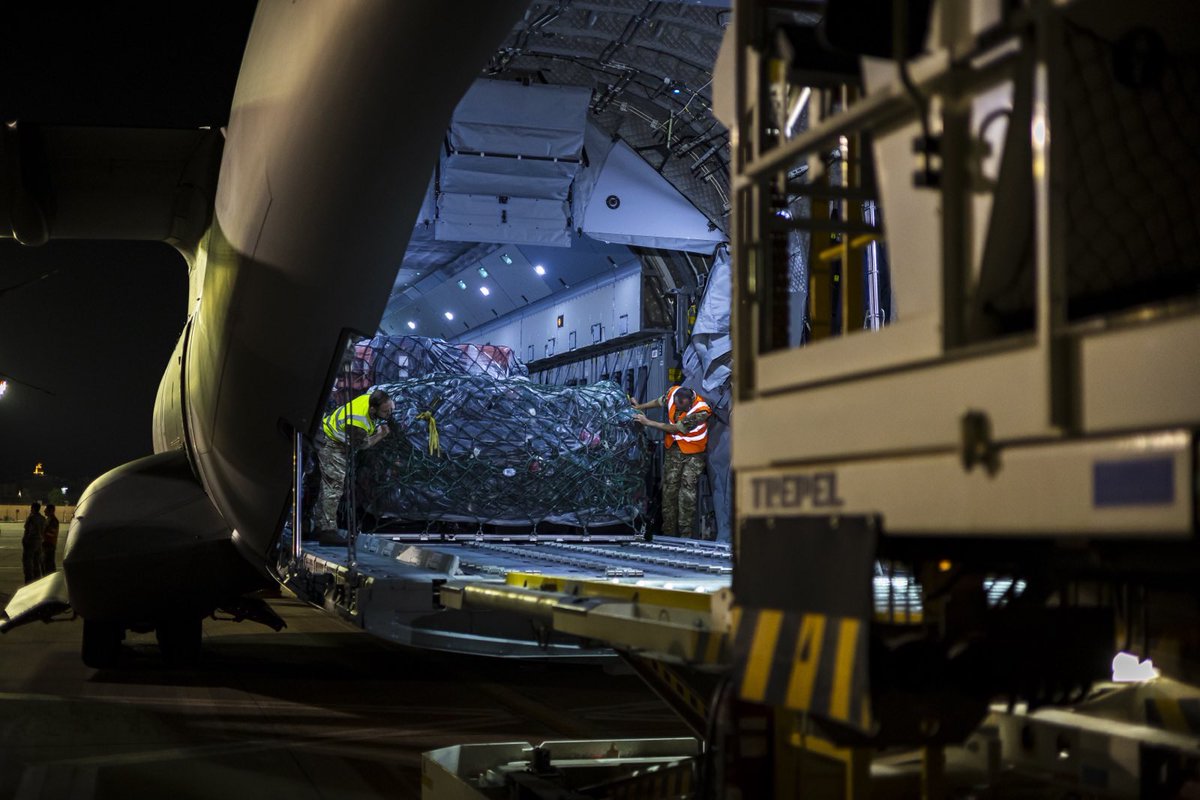 The UKMAMS Immediate Readiness Team have been deployed to support the UK’s response following the 6.8 magnitude earthquake in Morocco 🇲🇦 The team photographed are delivering aid and support equipment for the search and rescue teams deployed.