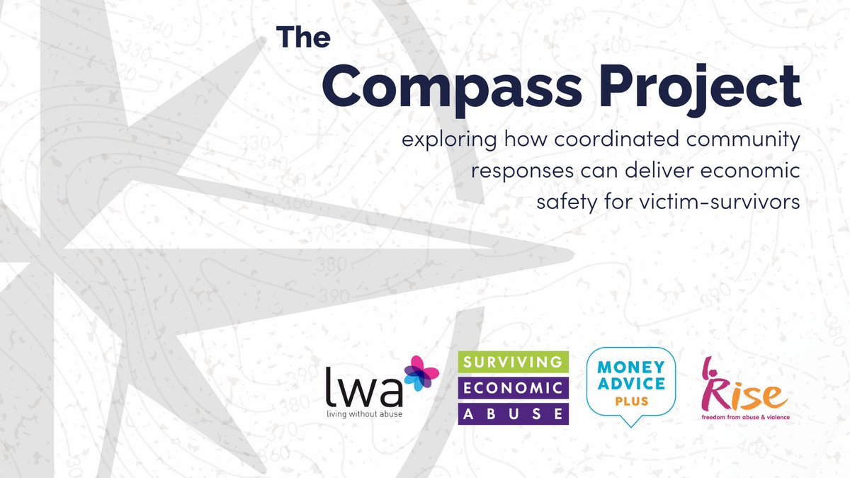SEAresource's tweet photo. We're excited to introduce the #CompassProject, a collaboration with @lwacharity @MoneyAdvicePlus & @riseUK. The project will work across two localities: Living Without Abuse in Leicester, Leicestershire & Rutland and RISE in Brighton & Hove. https://t.co/lMxsEfmblz