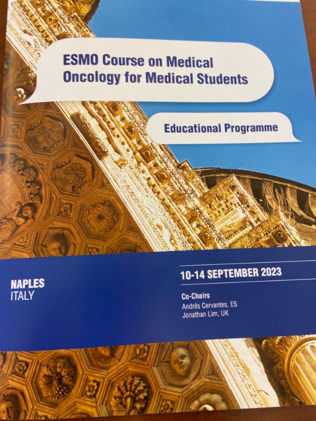 The @myESMO course on Medical Oncology for medical students has already started