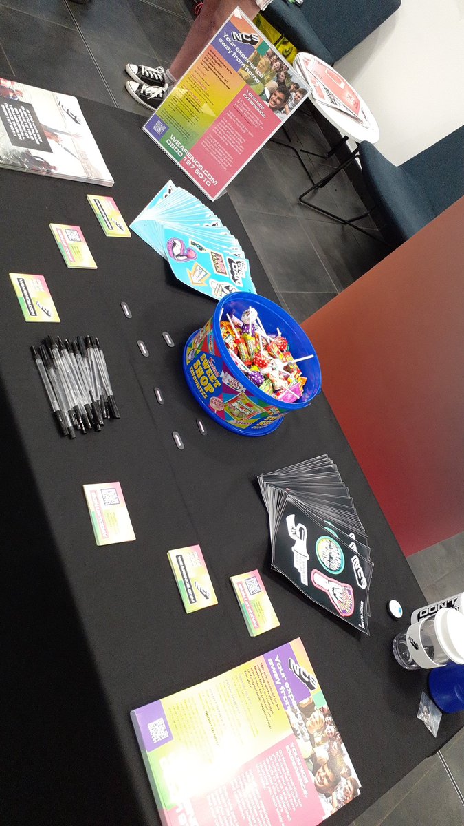 Students at <a href="/gatesheadcoll/">Gateshead College</a> pop along and chat to us about your October half term NCS programme today during #Freshers2023 🙌