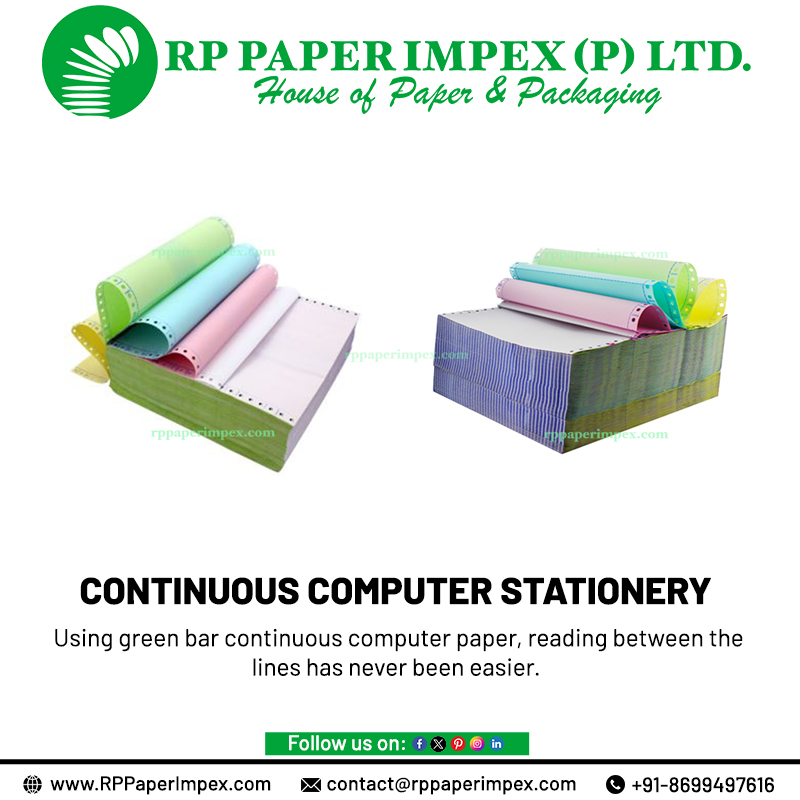 RPPaperImpex's tweet image. At RP Paper Impex, we're more than just paper manufacturers; we're the architects of efficiency in the digital age.

Call at: +91-8699497616
Email us:  contact@rppaperimpex.com 
Website:  rppaperimpex.com 

#continuoscomputerstationery #qualitypaper #bestpaper #RP