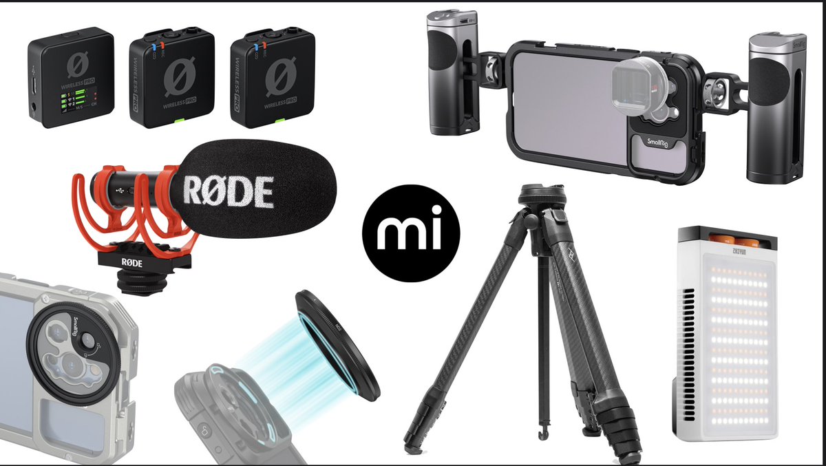 Multiple messages and emails this week asking what gear I use to shoot. My rig is for iPhone12ProMax as is about 2 years old. 

If I was buying the latest versions of what I use everyday it would look like this 👇🏻 

Here’s a PDF with embedded links: bit.ly/3sOig6y