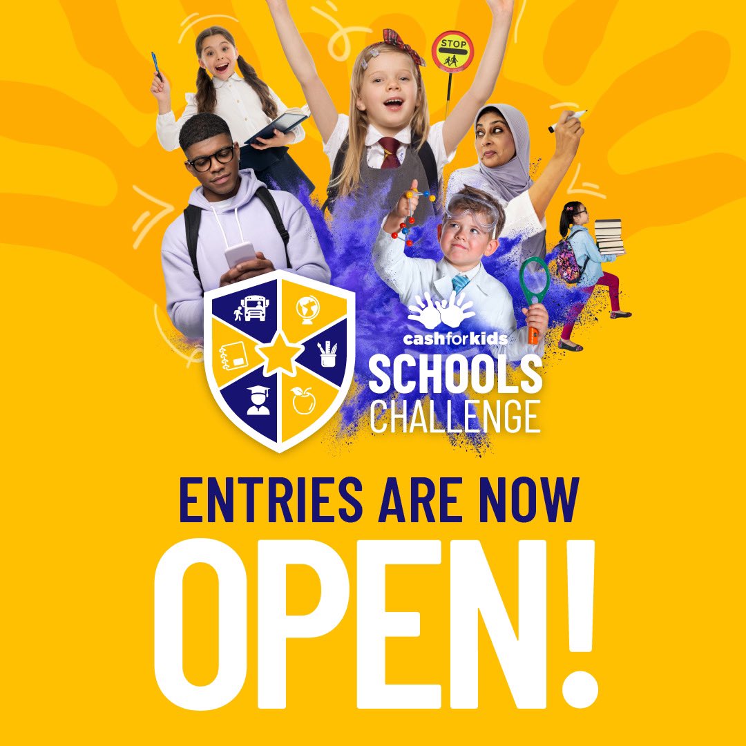 We want to help YOUR school make a difference in our community ❤️ We have up to £10,000 funding up for grabs as part of this fundraising competition. Challenge is for schools to use funding to support disadvantaged children. All details below ⬇️ forth1.com/schoolschallen…