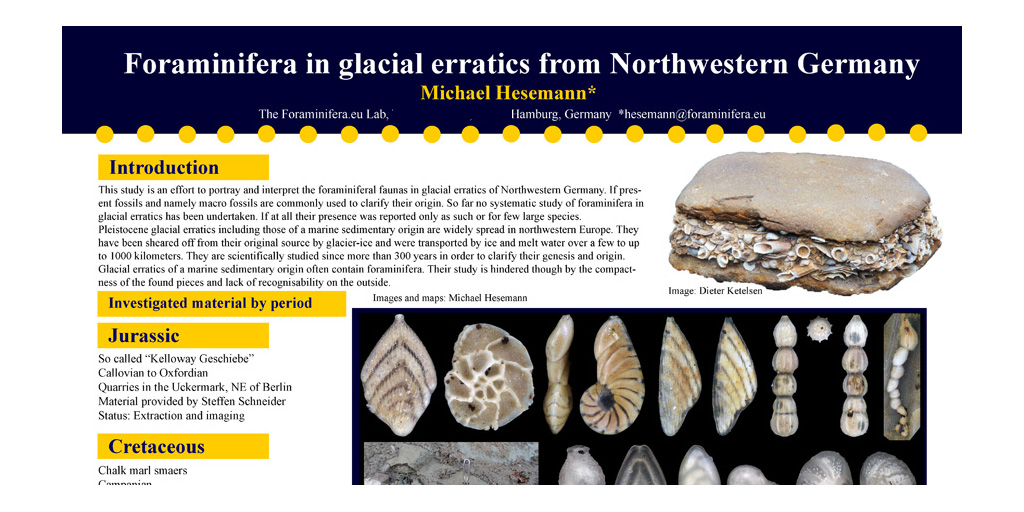 Meet me at the Palges Conference in Jena 18.9.-21.9. The full poster is available at dx.doi.org/10.13140/RG.2.…
#foraminifera #fossils #paleontology #Jurassic #Paleogene