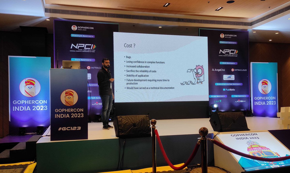 mukulneetika's tweet image. Awesome talks by @PubMatic&apos;s tech team at
@GopherConIndia over the weekend! 5 speakers covered everything from Artificial Intelligence to unit testing. Had great chats with brilliant folks and picked up some cool tech insights. 

#GCI23 #GopherconIndia #GopherconIndia2023
