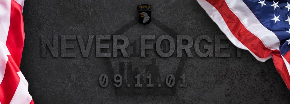 Never Forget

 We observe Patriot Day on September 11th as a National Day of Service and Remembrance for the thousands of lives lost in the 9/11 attacks.
#NeverForget #PatriotDay #Sept11