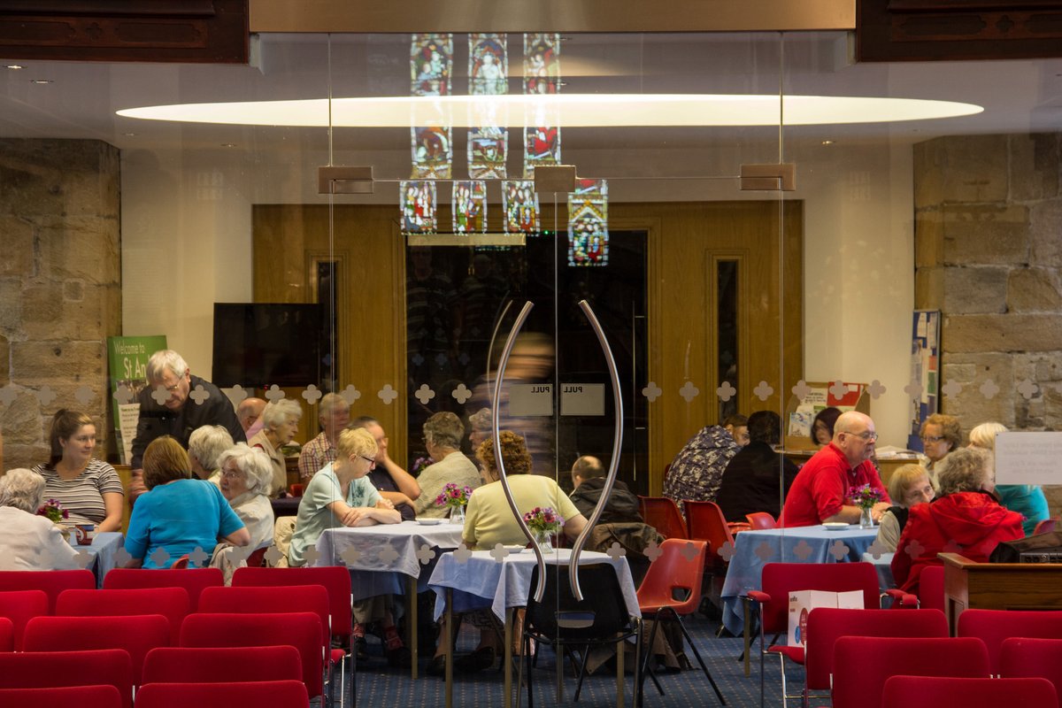 StAndrewLeyland's tweet photo. Tomorrow, from 10am church will be open for tea, coffe + cake, with friendly folk around to chat to - all welcome! #talkingtables https://t.co/smEu9cOE9O