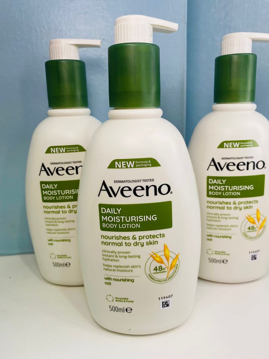 LamizCollection's tweet image. Goodbye Itchy, Dry Skin. Hello Healthy, Balanced Skin
Formula in Aveeno Moisturizers is clinically proven to help keep your Skin balanced and promote healthier looking skin. Get ready for healthiest-looking skin you’ve ever had. 
TRY IT NOW and you won’t regret #LamizCollection