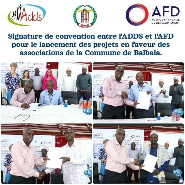 balbala_de's tweet photo. PDUI 2 : Signature de conventions
20 associations de Layableh-Moustiquaire vont bénéficier du fonds de développement communautaire pour leurs projets : formation, santé, environnement...
Ensemble pour soutenir le développement urbain de la commune de Balbala. 🇫🇷🤝🇩🇯
#EquipeFrance https://t.co/pLOESDTvZw