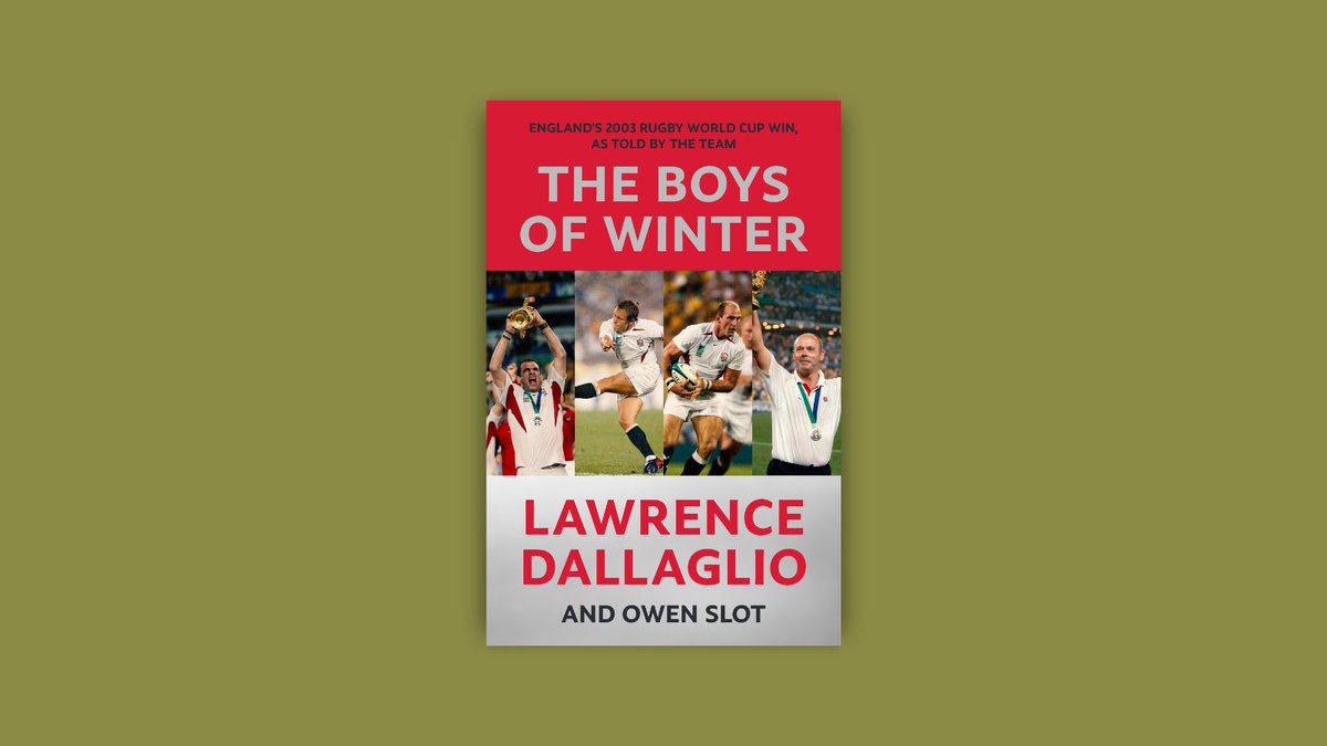 bonnierbooks_uk's tweet photo. A great start for England at the Rugby World Cup this weekend, as the current generation look to follow in the footsteps of the #TheBoysofWinter!
Get the inside story of England's 2003 triumph in @owenslot and @dallaglio8's stunning deep-dive.
@BlinkPublishing https://t.co/HN2vnC0zEZ