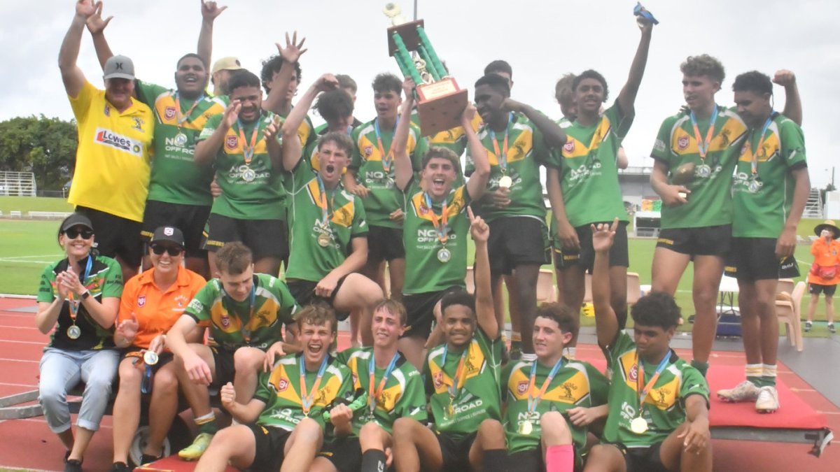 Th3Express's tweet image. THE next generation of Mareeba’s rugby league legends have come home victorious, securing the Under 16s grand final against Cairns Brothers 28-22. theexpressnewspaper.com.au/under-16-champ…