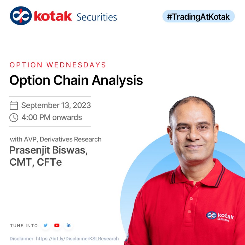kotakneo's tweet photo. #OptionChainAnalysis is a widely used tool in finance for identifying trading opportunities, especially in short-term trading. Join our #webinar with Prasenjit Biswas on 13th Sept, 4 PM to learn more about it.

Disc: https://t.co/mM1sKSDjB8