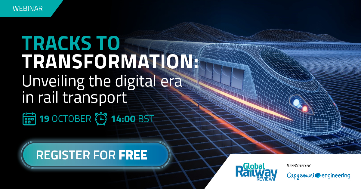 GlobalRailway's tweet photo. Accelerating rail digitisation will position the industry at the forefront of future mobility choices. Join our upcoming #webinar to gain insights on digitisation streams in the rail industry from @NS_opinionsPoC and @CapgeminiEng.

https://t.co/GrT6Bu4v6s

#RailInnovation https://t.co/j84GiJYC0F
