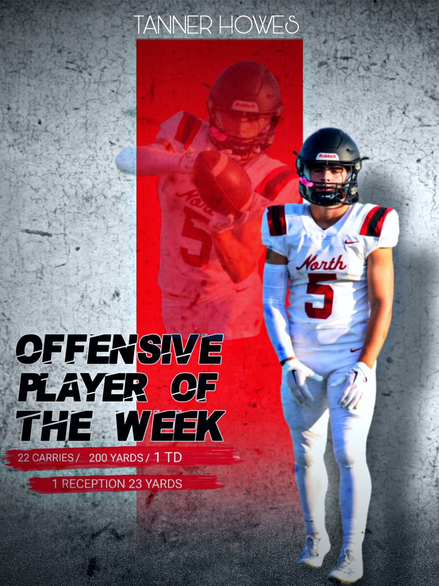 Week 3 Offensive Player of the week, Tanner Howes. #lionsonly