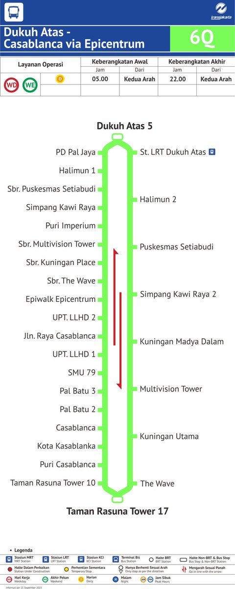PT_Transjakarta's tweet photo. Lihat titik pemberhentiannya pada peta di bawah ini atau pada https://t.co/Yk3h0VgG6F

Ayo naik Transjakarta! https://t.co/uIU5nBK6sp