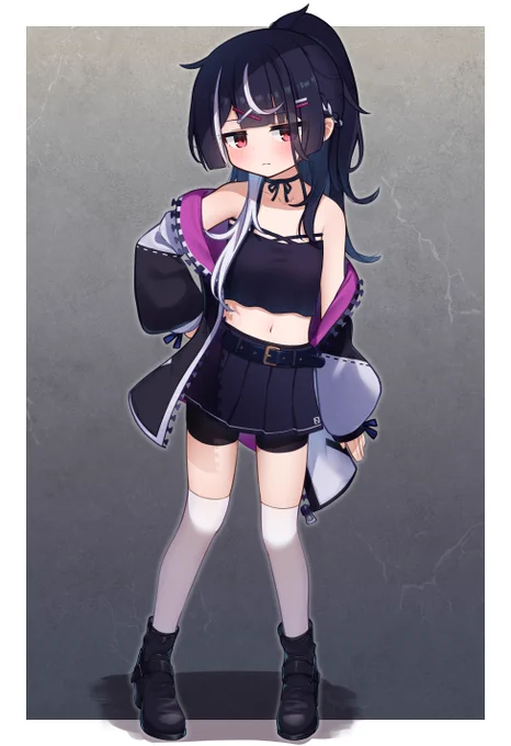 Skebで描かせていただきました～!キャラデザ楽しかった!!ありがとうございました! 