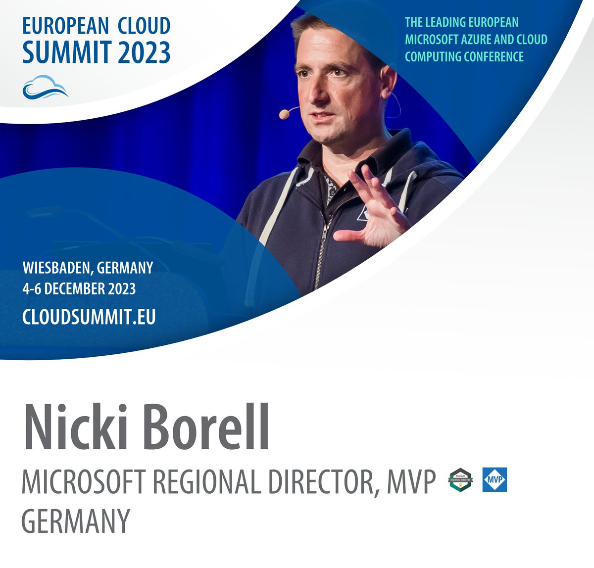 World's best Microsoft Azure and Cloud Computing experts and speakers are delivering sessions at #CloudSummit! 💙

Meet <a href="/NickiBorell/">Nicki Borell</a> and join his session: Zero Trust at a Glance. 

Book your seat today: csmmt.eu/cloudt2023
