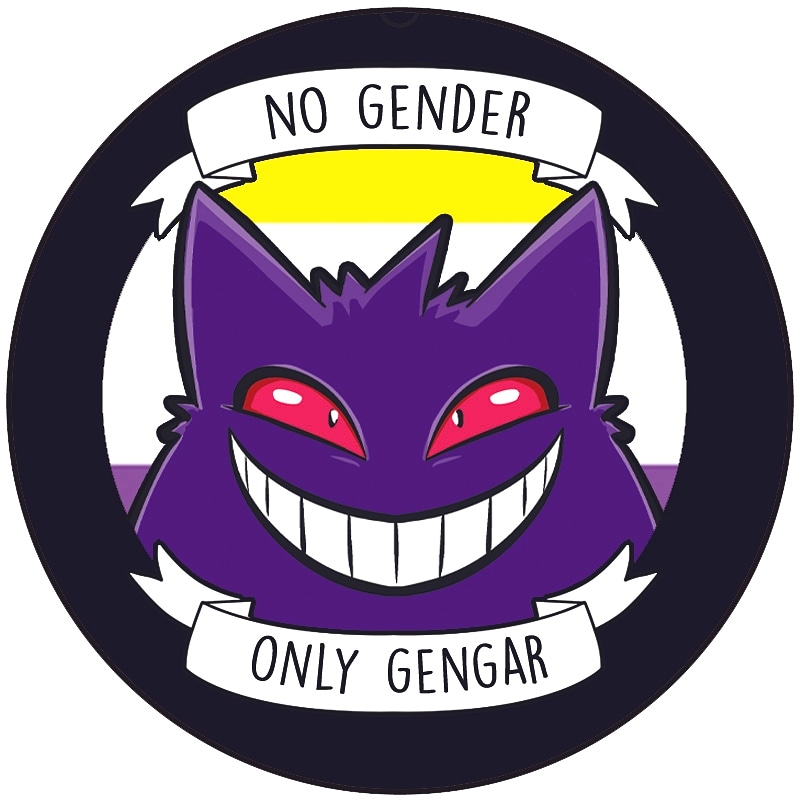 😈No Gender Only Gengar 😈

#pokemon #gengar #pokemonfanart #nogender #nonbinary #lgbtq #enby