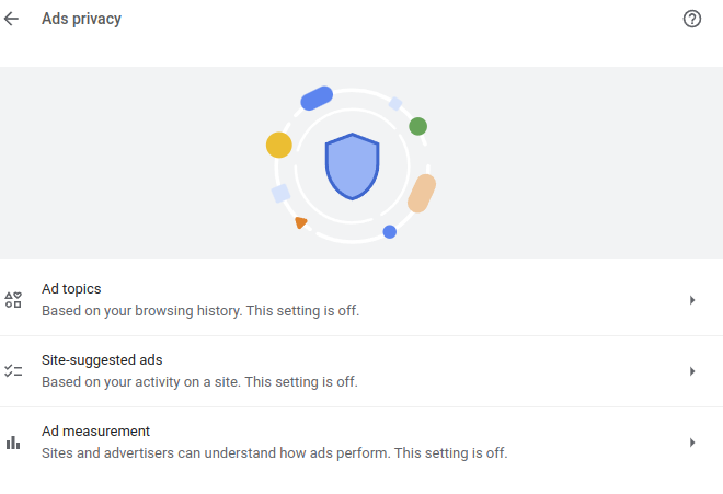nixcraft's tweet photo. So yes, Google Chrome just rolled out a new way to track you and serve ads How to fix it? Switch to Firefox. Not to Edge. Alternatively, if you need Chome for work. Visit chrome://settings/adPrivacy and turn off each setting. Of course get Adbloker too ;) https://t.co/OuhBQcqfGK