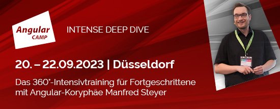 GermanTechJobs's tweet image. 💻 Angular-Camp bietet ein tiefgehendes Bootcamp für Angular-Enthusiasten an! T

📅 20. - 22. September 2023 📍 Düsseldorf

🔍 Event: angular-camp.de/september-dues…

👉 Tech Events in Deutschland: germantechjobs.de/events

#GermanTechEvents #Germany #AngularCamp