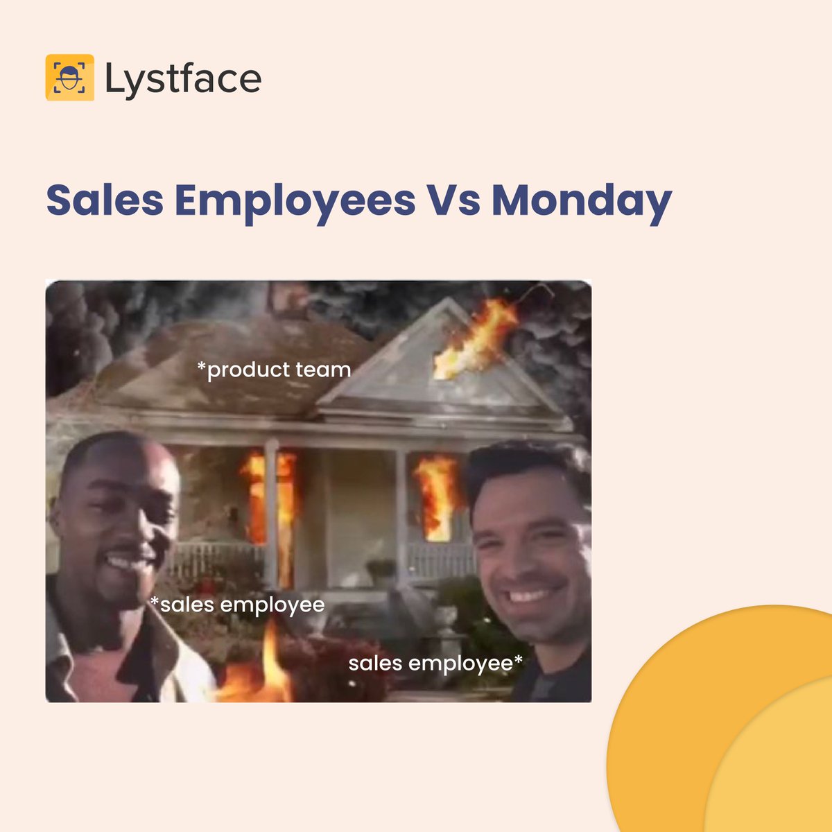 How is your Monday going so far? 

Teams who relate to this can share your version in the comments :P

#lystface #work #monday #salesexecutives #fieldservice #fieldsales #growth #product #productivityboost #teams #teamsuccess #x