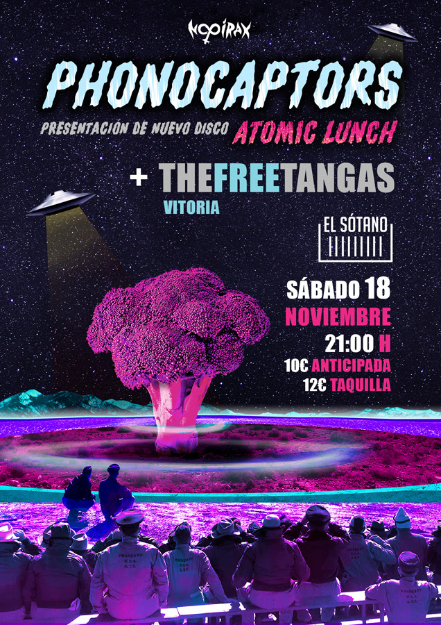Hipsterian Circus (@circohipsterian) on Twitter photo El sábado 18 de noviembre <a href="/Phonocaptorss/">Phonocaptors</a> presentarán su nuevo trabajo en #Madrid.
📌 Será en la sala El Sótano y en esta ocasión estarán acompañados por <a href="/TheFreeTangas/">The FreeTangas</a>.
🎟️ Tu entrada en: entradium.com/es/events/phon…
cc./ <a href="/nooirax/">Nooirax Producciones</a> El sábado 18 de noviembre <a href="/Phonocaptorss/">Phonocaptors</a> presentarán su nuevo trabajo en #Madrid.
📌 Será en la sala El Sótano y en esta ocasión estarán acompañados por <a href="/TheFreeTangas/">The FreeTangas</a>.
🎟️ Tu entrada en: entradium.com/es/events/phon…
cc./ <a href="/nooirax/">Nooirax Producciones</a>