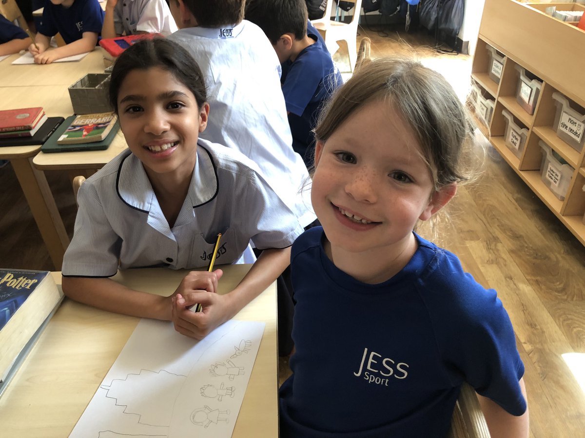 JESSPrimaryYR6's tweet photo. Great fun spending time with our buddies in @JESSPrimaryYR2 !
So great to see them again after a few months! https://t.co/9HsAbIOvwd