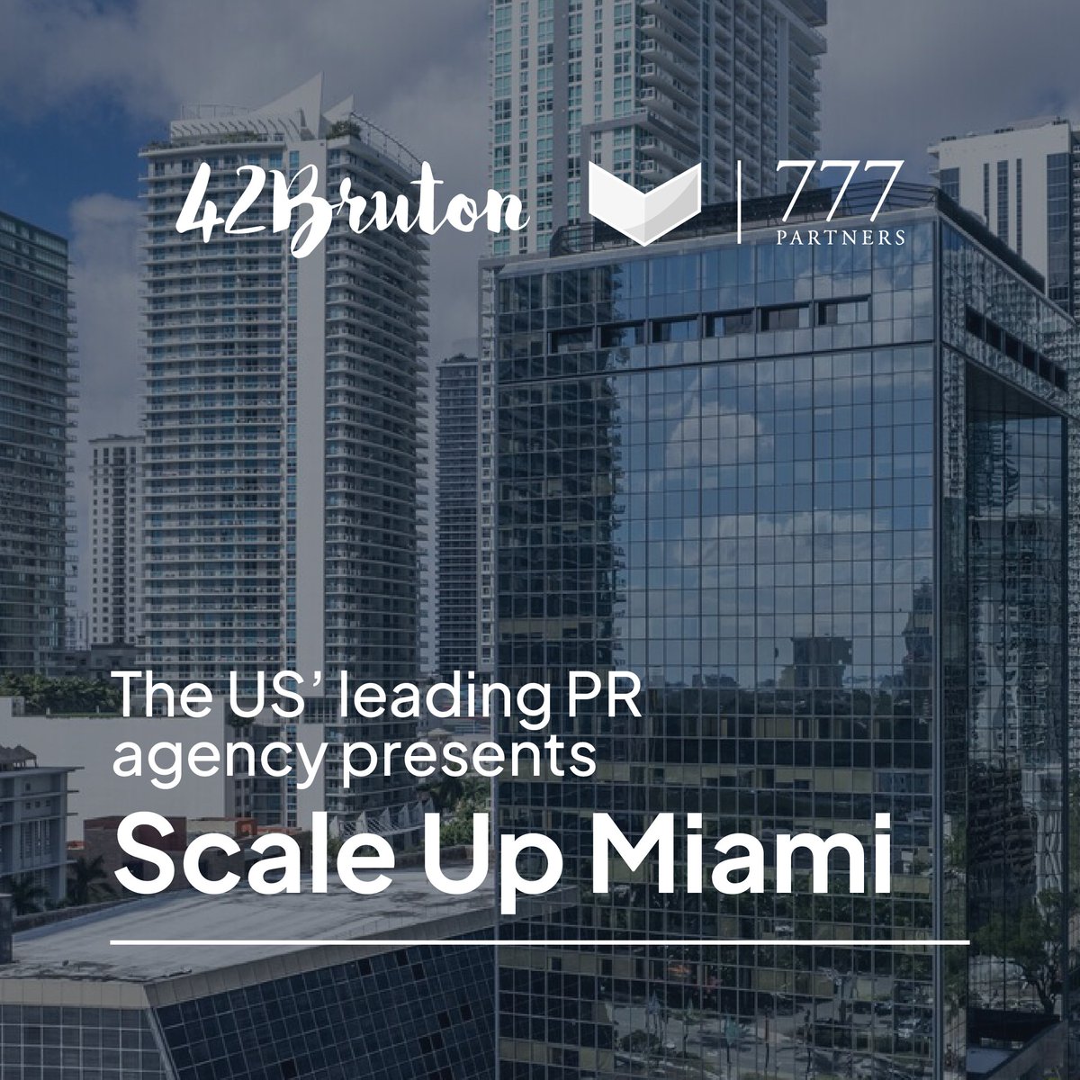 Miami #startup founders - join us for a startup networking event like no other.

📍600 Brickell Ave 19th floor
🗓️ Wednesday 27 September
🕝 17:30 - 19:30 EDT
💳 FREE

Come along to learn how to connect and amplify your scale-up opportunities and network: eventbrite.co.uk/e/42bruton-pre…