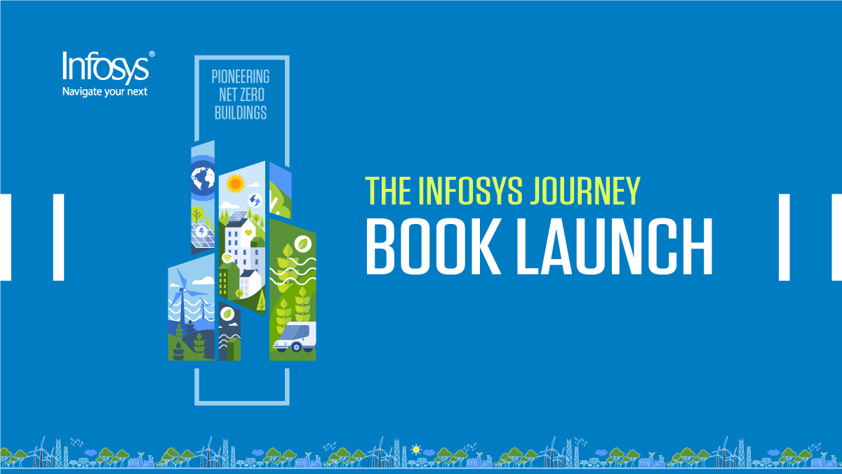 Infosys's tweet image. We are delighted to announce the launch of our new book, &quot;Pioneering Net Zero Buildings: The Infosys Journey&quot;.
Stay tuned for more transformative stories. To read the book, click here: infy.com/3RiNAVq
#InfosysESG | #ESGIsAnOpportunity | #sustainability | #climatechange