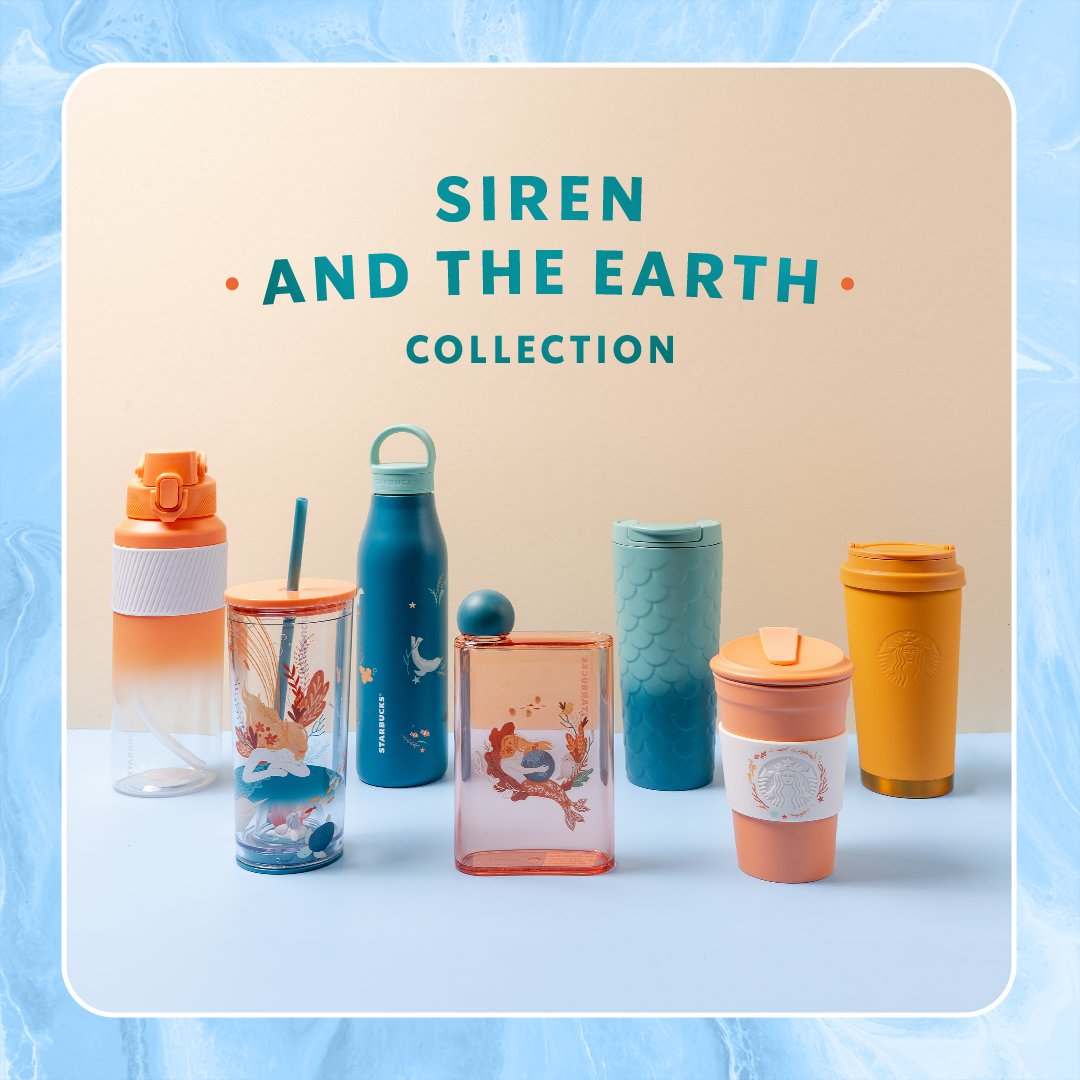 StarbucksMY's tweet photo. Brewing up magic, one cup at a time ☕

Our new Siren and The Earth Collection is indeed captivating like a siren’s song and nature’s beauty. https://t.co/eMCQJ6naLk