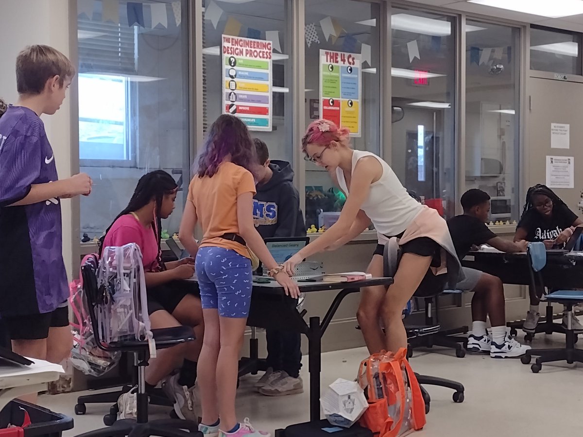 CMS PLTW/STEM/Robotics tweet media