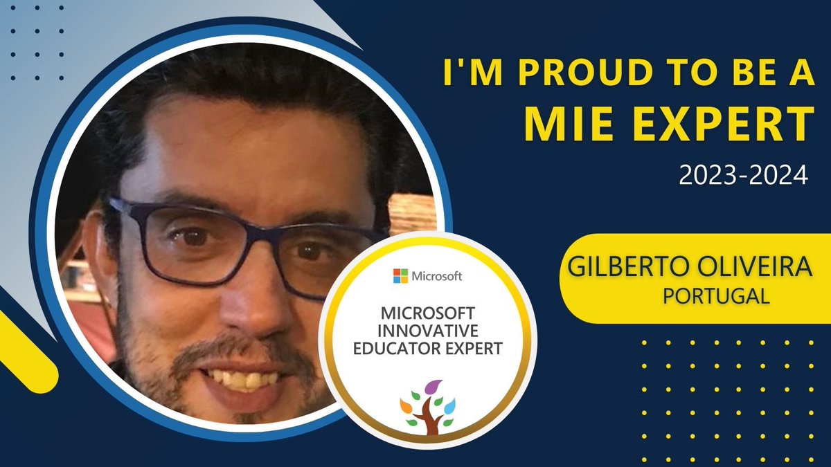 This year will be amazing. So excited to be selected as an MIE Expert for 2022-2023!
MIE Expert for third time in a row! Yeeesss! 
#MicrosoftEdu #MIEExpert