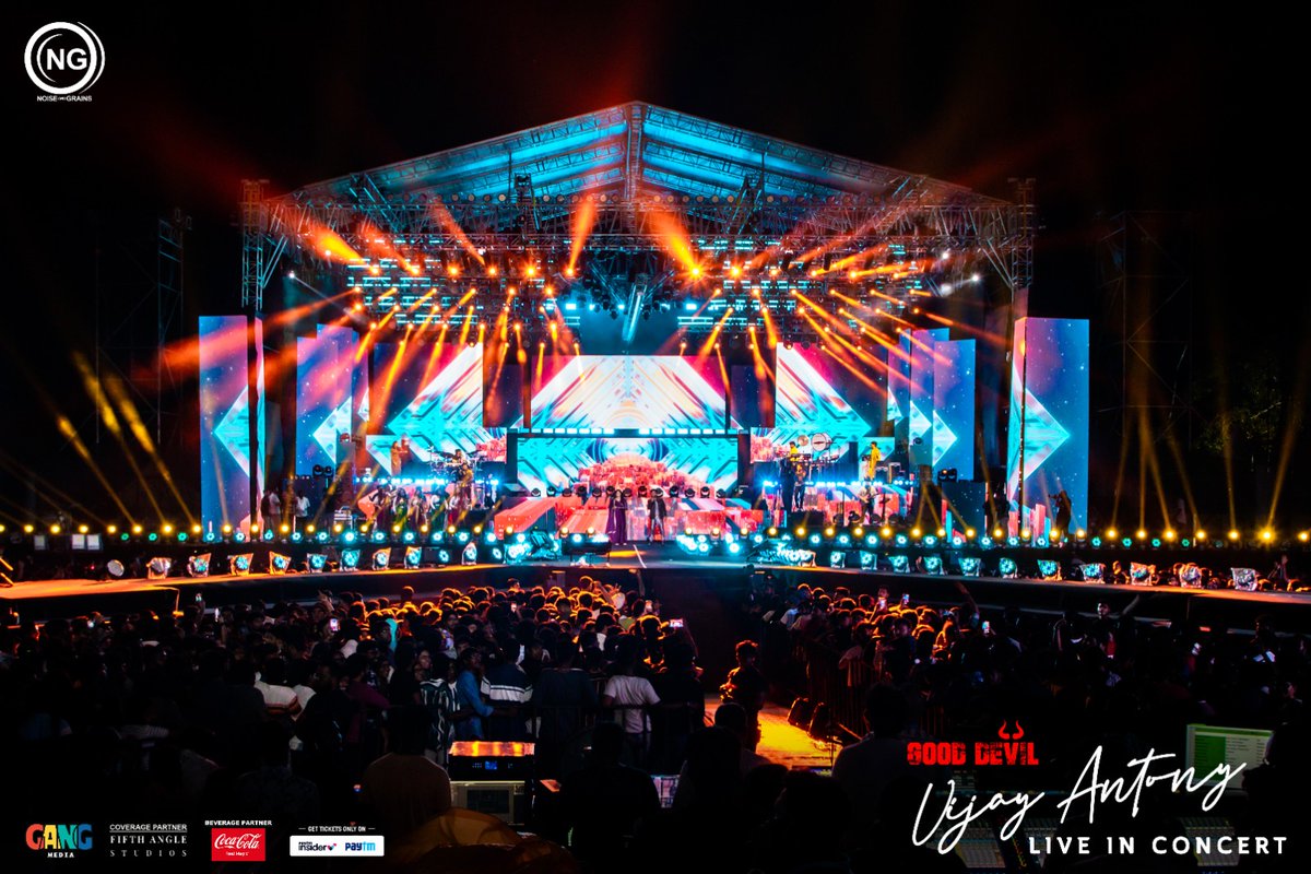 noiseandgrains's tweet photo. #THANKYOU #CHENNAI
You guys set the venue on
#OgVibe 🔥
#GoodDevil @vijayantony - Live In
Concert, Chennai

@vijayantony @noiseandgrains
@karya2000 @itisveer
@onlynikil @fifthanglestudios
#vijayantony #noiseandgrains
@onlynikil https://t.co/u5qeEcWqOk
