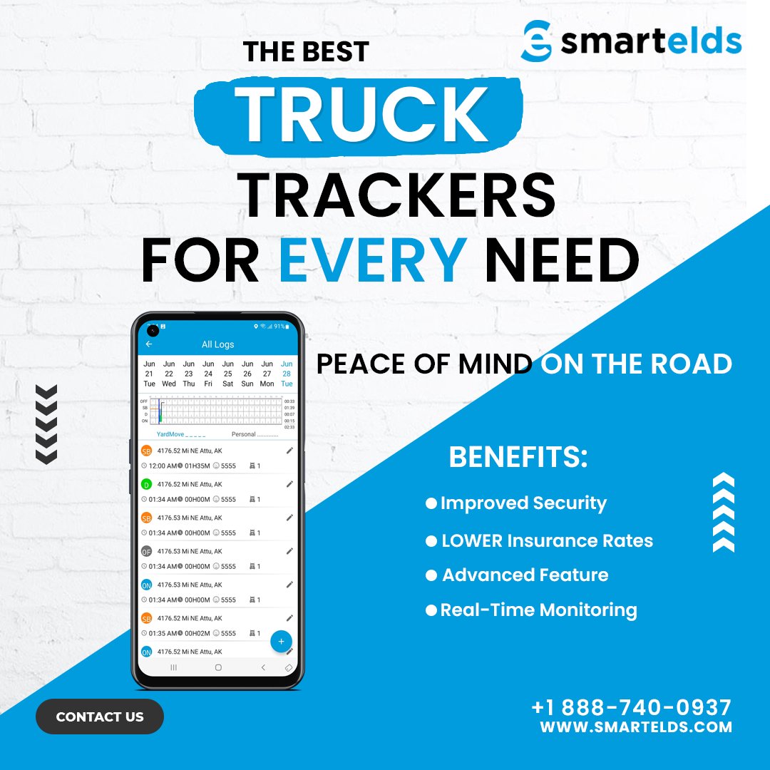 smartelds's tweet image. The Best Truck Trackers For Every Need
#vehicletracking #trackingvehicle #vehicletrackingsystem #vehicletrackingdevice #stolenvehicletracking #gpsvehicletracking #vehicletrackingsolutions #trackingvehicles #cameratrackingvehicle #vehicletrackingtraders