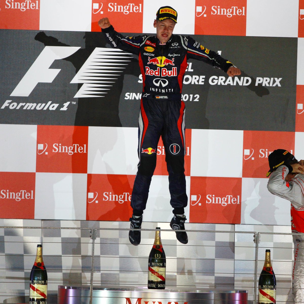Motorsport's tweet photo. The King of the #SingaporeGP 👑⁠
⁠
2011, 2012, 2013, 2015, 2019...

Which Seb win has been your favourite?⁠ https://t.co/4wH6pRkyU8