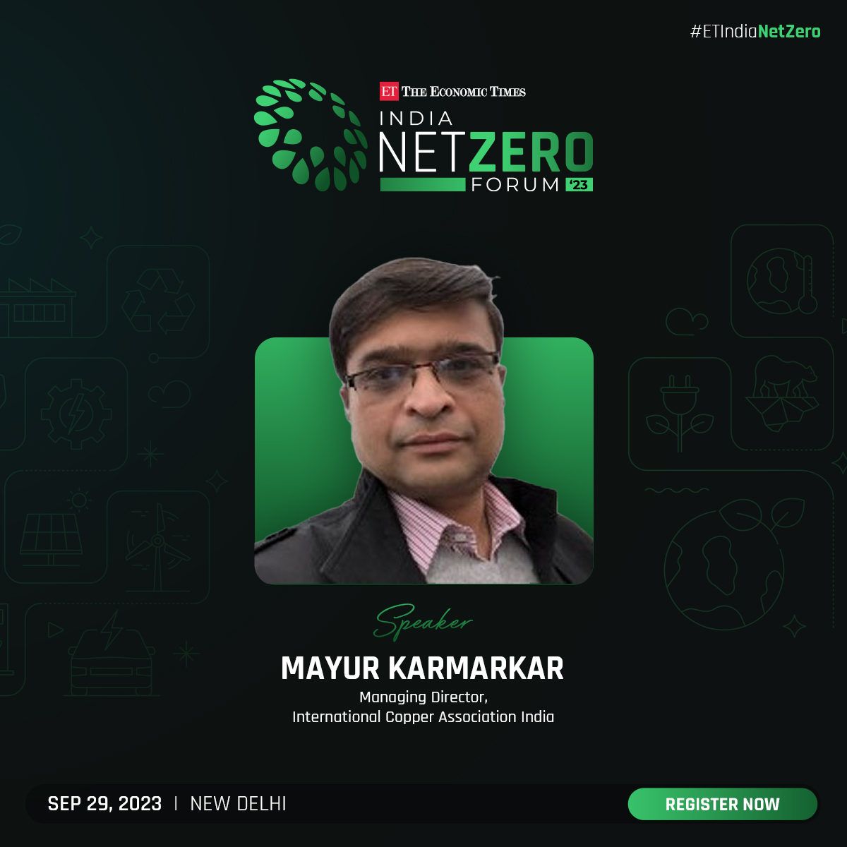 ETEnergyWorld's tweet photo. Ignite wisdom and inspire change at #ETIndiaNetZero!π₯
Let's come together to enthusiastically welcome our exceptional lineup of speakers at #ETIndiaNetZero! ππ»
Register Now: https://t.co/xygasyFvQ5
#ETEnergyWorld #ETIndiaNetZero #NetZeroRevolution #SustainableFutureNow https://t.co/czdAp2XNf0
