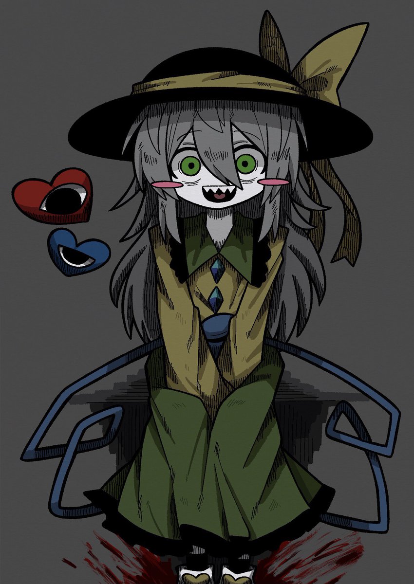 komeiji koishi (touhou) drawn by zunusama