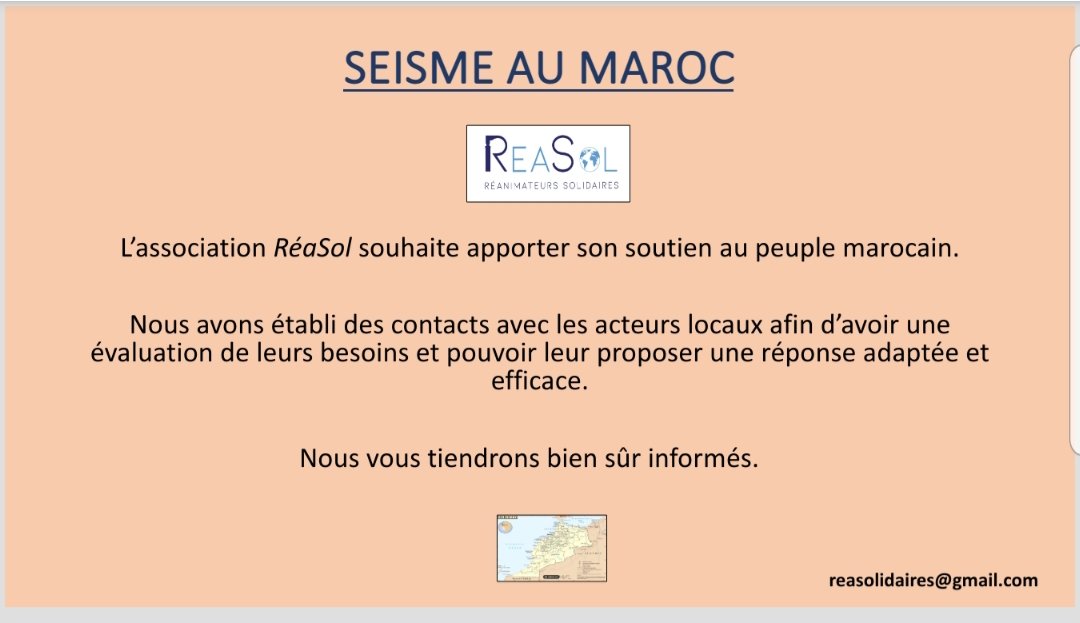 ReaSol Reanimateurs Solidaires (@reanimateurs) on Twitter photo 