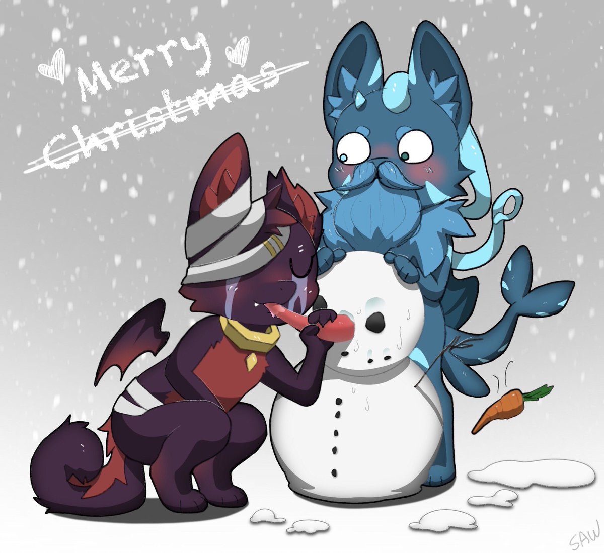 TailLight157's tweet photo. 好想快到聖誕節🎄❄️
這樣就可以吃"紅"蘿蔔？

#聖誕🎁 https://t.co/LZEv7Hm4QD