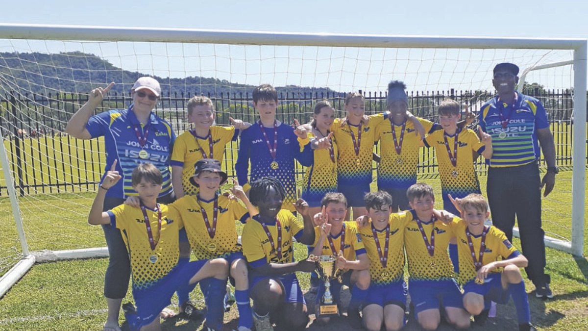 Th3Express's tweet image. THE young Atherton Eagles will be swooping into their grand finals this weekend, with their Under 13, 15/16 and Division 1 Men’s team climbing the leaderboard this season. theexpressnewspaper.com.au/eagles-soar-in…