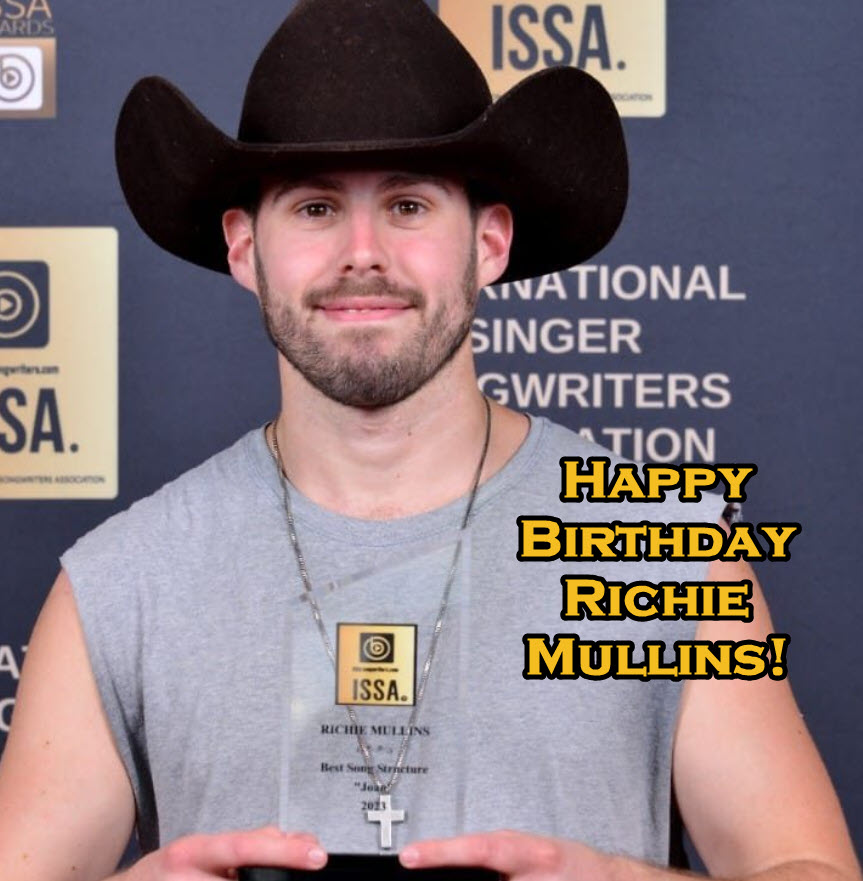 ISSAsongwriters's tweet photo. Happy Birthday @RichieMullins5 from all of us at ISSA!
#birthday #shoutout #issamember #worldwide #support #singers #songwriters #global #reach https://t.co/3FsJVc35oz