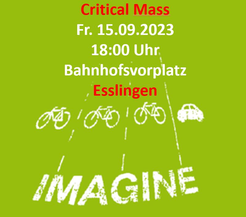 Diesmal im Rahmen des Park(ing)Days, drehen wir gemeinsam eine kleinere Runde durch die Stadt. 
...und kommen gegen 19 Uhr wieder im Merkelpark an. Kommt auch gern schon ab 16 Uhr zum Park(ing)Day in den Merkelpark

bw.vcd.org/der-vcd-in-bw/…